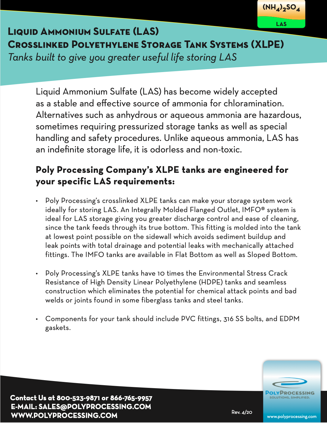 Liquid Ammonium Sulfate Position Statement Download Poly Processing