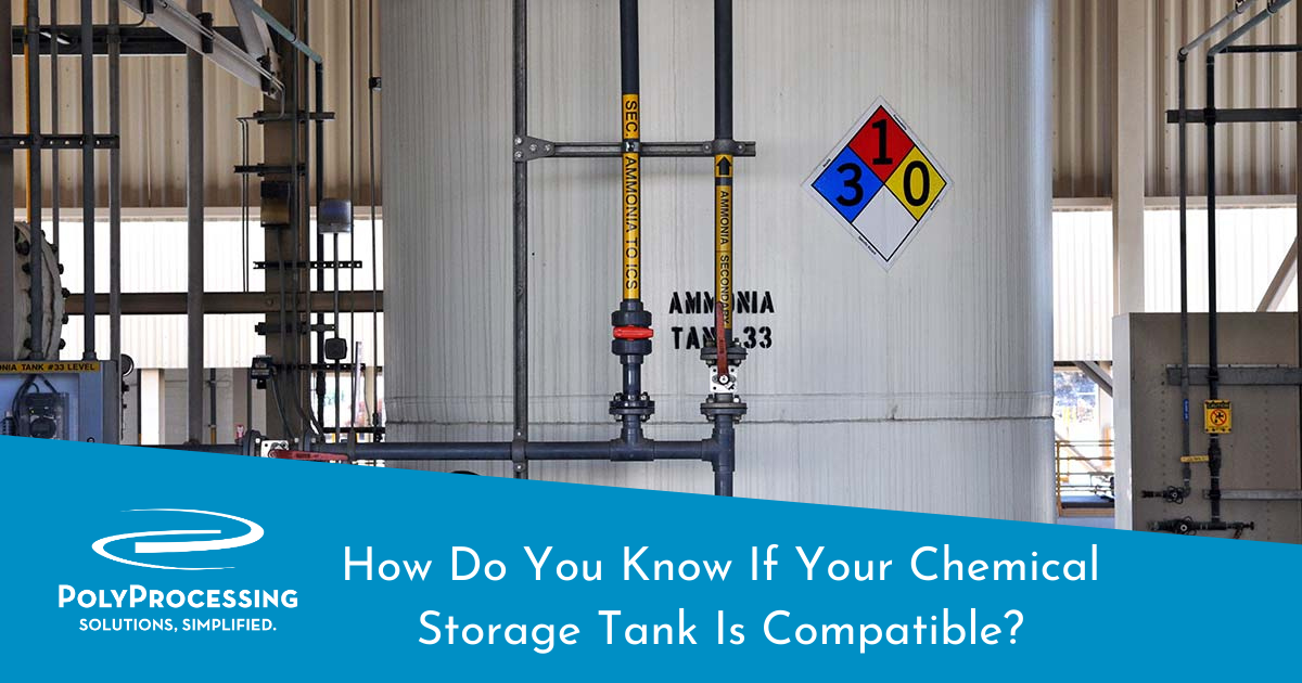How Do You Know If Your Chemical Storage Tank Is Compatible